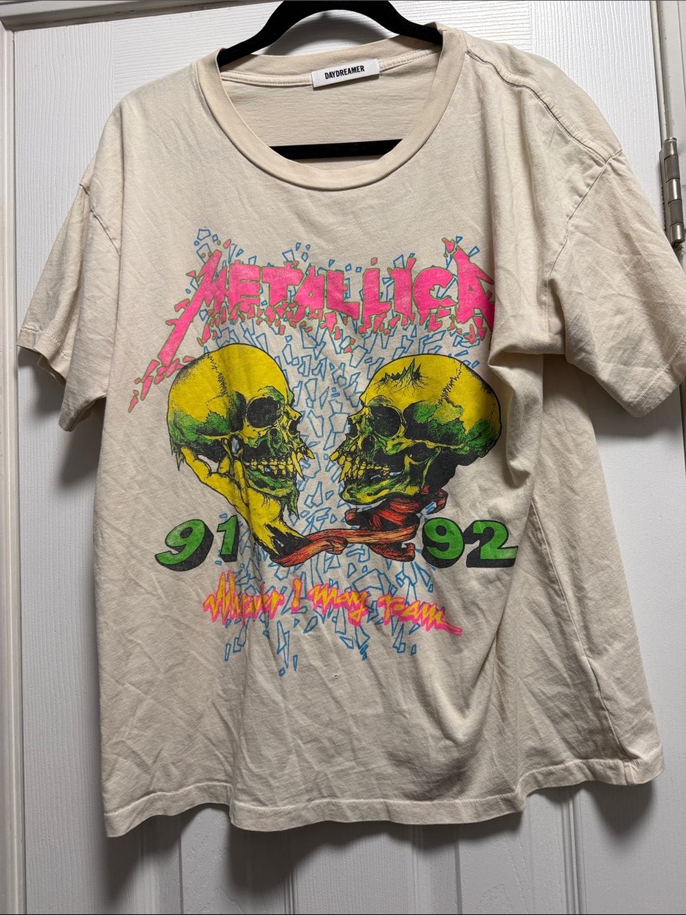Daydreamers Metallica size small